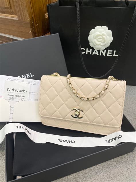 chanel trendy cc woc price|Chanel zipped wallet.